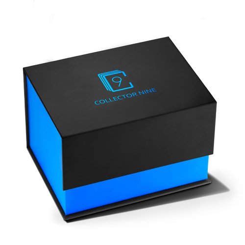 Toploader Trading Card Storage Case | 2 Row Magnetic Flip Box w/Adjustable Divider Holders | Holds 150 Toploaders and 600 Trading Cards