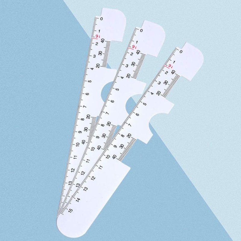 iuniq 20pcs PD Ruler Pupillary Distance Ruler Eye Ophthalmic Tool ...