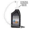 Slippery Pete - Fluid Pump for Wide-Mouth Quart Bottles - 8cc per Pump Stroke and 3rd Hand Adapter, Transfer Gear Oil, Transmission and Differential Fluid (38mm)