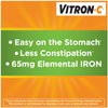 Vitron-C High Potency Iron Supplement with 125 mg Vitamin C, 60 Count
