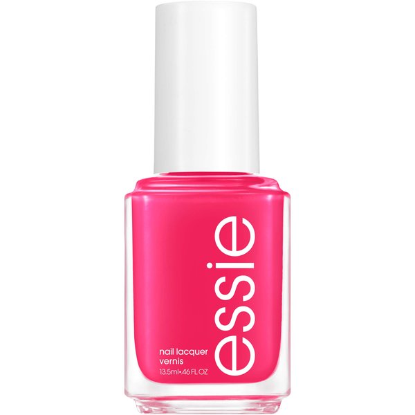 essie Nail Polish Limited Edition Summer 2021 Collection Electric Pink Nail Color With A Pearl Finish 0.46 Fl. Oz 0.46 fluid_ounces, Pucker Up, 1 Count