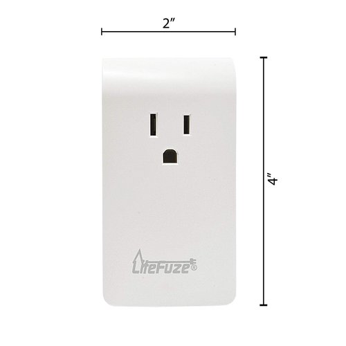 LiteFuze 2000W Travel Voltage Converter for Hair Dryer - Dual USB for Cell Phones, Charger, European Asia Type C Plug (FZ2000-C)