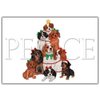 Cavalier King Charles Christmas Cards Peace : 10 Holiday Cards with Envelopes