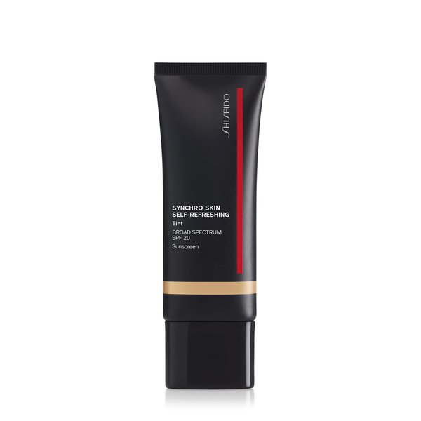 Shiseido Synchro Skin Self-Refreshing Tint SPF 20, Light Magnolia 225 - Light Coverage, Tinted Moisturizer - 12-Hour Wear, 24-Hour Hydration - Waterproof, Shine Resistant & Non-Comedogenic