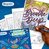 Crayola Colors of Kindness Adult Coloring Book (40pgs), Adult Coloring Pages, Stress Relief Activity, Gift for Teens & Adults, 9+