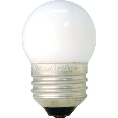 GE Lighting 41267 Nightlight Incandescent Bulb S11 Medium Screw (E26) 120V 7.5W Soft White, 12-Pack, 12 Count (Pack of 1), True