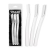 Visage Precision Facial Razors, Touch-up Dermaplaning Tool, Eyebrow Razor, Facial Hair/Peach Fuzz Removal, Face Shavers for Women and Men - 3 count