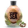 Vitamin Sea Natural Bronzer Tanning Lotion with Coconut Oil, DHA-Free for Sensitive Skin, Streak-Free Bronzing Accelerator 13.5oz - Safe for Indoor Tanning Beds