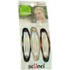 Scunci No-slip Grip Oval Snap Clips, 3 Count