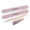 Tweezerman Rose Gold Manicure Kit, 4 Piece set