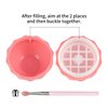 longway 0.24Oz (7ml) Empty Lip Balm Sphere Containers | Screw Cap Lipstick Tubes/Chapstick Tubes/Chapstick Holder for Lip Gloss & BPA FREE (Pack of 10, Black)
