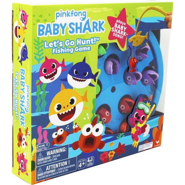 Spin Master Cardinal Games 6054916 Baby Shark Gone Fishing Game, Multi Colour, Ages 4+
