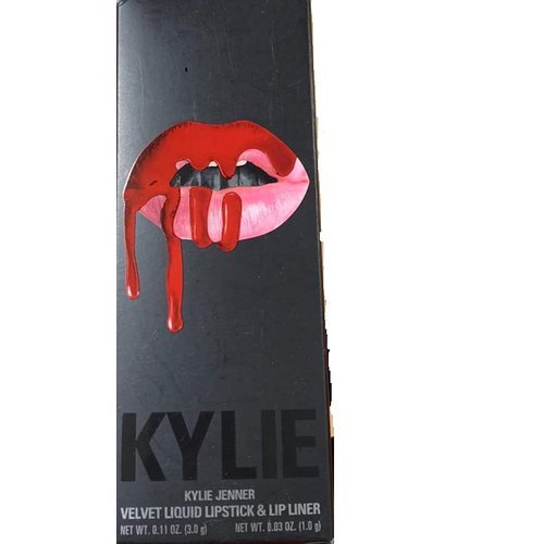 Kylie Cosmetics 'Red Velvet' Velvet Liquid Lipstick Lip Kit