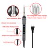 Soldering Iron 80W 110V Digital Display Adjustable Temperature Solder Iron Welding Rework Repair Tools
