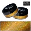 GlitterWarehouse Gold 10g Jar Fine (.008") Holographic Solvent Resistant Cosmetic Grade Glitter. Great for Makeup, Body Tattoo, Nail Art and More!