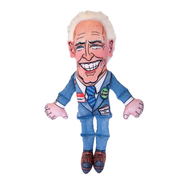 FUZZU Political Parody Joe Biden Dog Toy (12")
