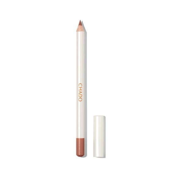 CHADO Lip Liner, Silky-Matte Finish, Richly Pigmented Formula for Precise Lip Definition and Long-Lasting All Day Wearing (Dark Nude 06)