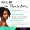 Loc Retwist Butter & Dread Wax Loc Butter For Growth - Peppermint Tea Tree All Natural & NO Build Up Loc Retwists Products by Lockology