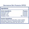 Dermatone Skin Protector Balm | Sun, Wind, Cold, Chapping & Frostbite Protection | Face and Lip Balm SPF23 | Moisturize & Repair Dry Skin | Ski Balm | Barrier Cream | 0.5oz