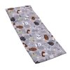 Star Wars Welcome to The Galaxy Navy and Gray Yoda, Princess Leia, R2-D2, Chewbacca, and Darth Vader Deluxe Easy Fold Toddler Nap Mat