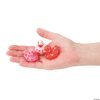 Mini Valentine Rubber Duckies - Bulk set of 24 - Valentine's Day Toys, Party Favors and Handouts