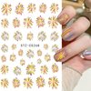 Gold Firework Nail Art Stickers Glitter Firework Nail Decals Shining Bronzing Gold Sliver Design Self-Adhesive Nail Art Supplies New Year Nail Stickers for Women Nail Decorations