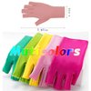 COOSLIM Anti UV Gloves for Gel Nail Lamp, UPF50+ Protection Gloves for Manicures, UV Sun Protection Gloves for Women-Pink
