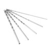 5Pcs 150mm-160mm Extra Long Twist Drill Bit High Speed Steel Straight Shank Tool Sets 2-5 mm for Wood Plastic and Aluminum