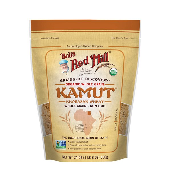 Bob's Red Mill Organic Kamut(R) Khorasan Wheat Berries, 24 Oz