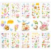 HOWAF 160+ Spring Easter Temporary Tattoos,Hello Spring Party Supplies Tulip Bloom Temporary Tattoos Stickers for Adults and Kids Cute Cartoon, Spring Flowers Butterflies Waterproof Tattoos Stickers