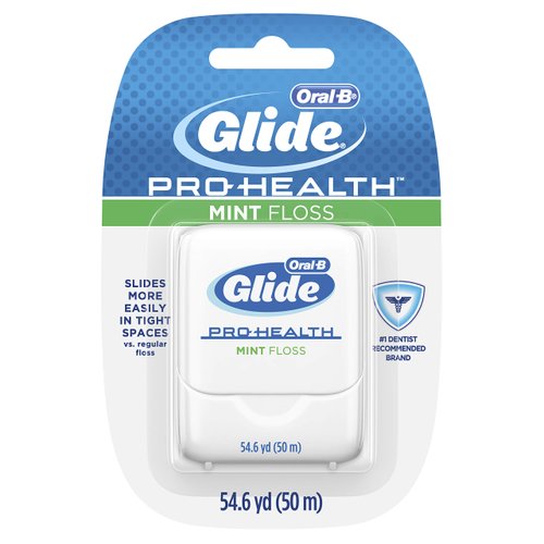 Oral-B Glide Pro-Health Dental Floss, Mint, 50 M