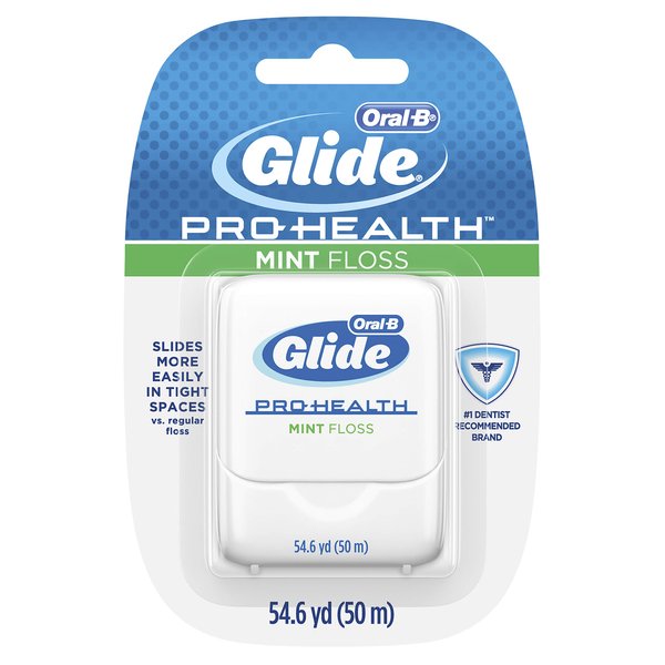 Oral-B Glide Pro-Health Dental Floss, Mint, 50 M