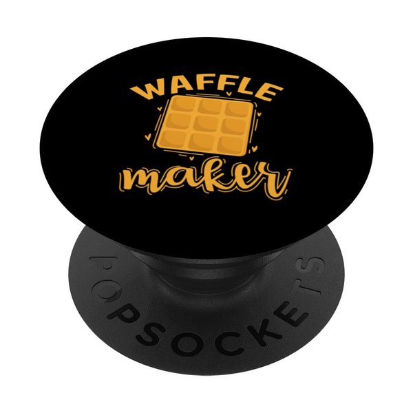 Waffles Maker Pastry Snack PopSockets Standard PopGrip