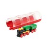 BRIO World 33892 - Steam Train & Tunnel - 3 Piece Wooden Toy Train Set for Kids Age 3 and Up Multi