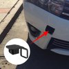 1 Pcs Black Hitch Cover,2 Inches Trailer Hitch Cover Tube Plug Insert, Metal Tow Bar Cover,Trailer Hitch Covers Suitable for Most Car,Suvs.