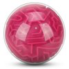 Maze Ball 3D Maze Puzzle Brain Teasers Games Gravity Plastic Handheld 3D Maze Ball 4 Inches Puzzle Toy Maze Puzzle Cube Ball Sphere Educational Toys for Students Teens Adults (Red)