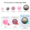 Comfyon Massage Lacrosse Ball for Myofascial Release, Deep-Tissue Massage, Sore Muscles, Trigger Point Therapy, Muscle Knots, Targeted Foot Pain Relief and Yoga Therapy