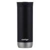 Contigo Huron Vacuum-Insulated Stainless Steel Travel Mug with Leak-Proof Lid, Keeps Drinks Hot or Cold for Hours, Fits Most Cup Holders and Brewers, 16oz Licorice