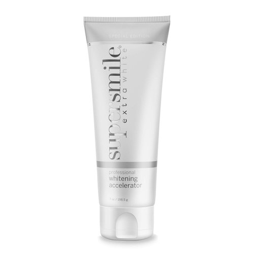 Supersmile Extra White Professional Whitening Accelerator - Enamel-Safe Teeth Whitening Gel - Effectively Lifts Deep-Set Stains without Sensitivity (Tube, 7 Oz), 7 oz.