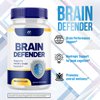 (2 Pack) Brain Defender Capsules, Official Brain Defender Supplement with All Natural Ingredients, Braindefender Advanced Nootroptic with Max Strength Vitamins for Health and Wellness (120 Capsules)