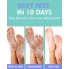 DERMAL KOREA Foot Peeling Mask 3 Pack For Dry Foot And Cracked Heel & Callus With Aloe Vera And Collagen - Exfoliating Peel Mask With Aha, Bha, & Pha And For Moisturizing, Soothing & Refreshing Feet