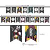 Happy Birthday Banner for Kids and Adults Jack Skellington and Sally Bunting Banner Birthday Party Decorations and Supplies Nightmare Christmas Banner Birthday Banner for Indoor Outdoor Decors