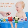 Kiddisie 10 PCS Rubber Animal Finger Puppets for Toddlers Finger Hands Party Toys for Kids Adults Party Favors Goodie Bag Fillers