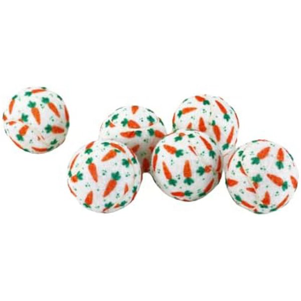 Midlee Easter Carrot Dog Tennis Balls, Regular Size