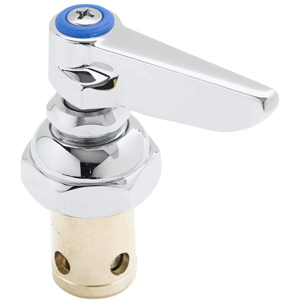 T&S Brass 002713-40 Spindle Assembly for Eterna Valve Replacement. Cold Side Handle Stem Assembly Replacement Fits all T&S Faucets. , Blue