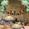 4 Pcs Fish Balloons Foil Sea Animal Balloons for Fishing Themed Birthday Party Decorations Gone Fishing Party Balloons Supplies