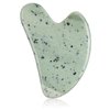 Gua Sha Facial Tools Guasha Tool Gua Sha Jade Stone for Face Skincare Facial Body Acupuncture Relieve Muscle Tensions Reduce Puffiness Festive Gifts (Yellow-green)
