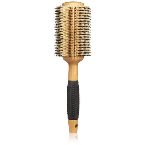 Sam Villa Signature Series Oval Nylon & Boar Bristle Round Brush With Bamboo
