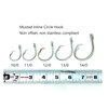 Deep Drop Tilefish Rig, 5 Mustad Circle Hooks with Glow Sleeve (10/0)