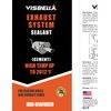 Visbella 150g Auto Vehicle Exhaust System Sealant, Non-Slumping Professional Repair Crack Adhesive Super Glue Sealer for Car Mufflers, Tailpipes, Catalytic Converters